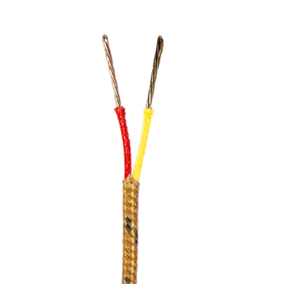 K-Type, 20Awg. Solid T/C Wire, Fiberglas